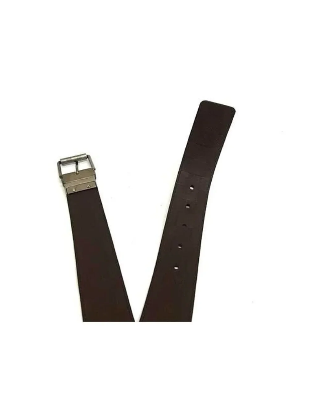 Louis Vuitton Belt Damier Infini Ceinture 40 Black Brown Leather Reversible